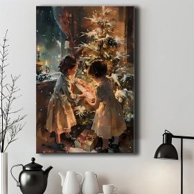 1pc Wrapped Canvas Painting, Wall Decor Living Room, Room Decor, Home Decor, Canvas Print Wrapped In Pine Frame For Holiday Celebrations, Holiday (Option: 32x24inch)